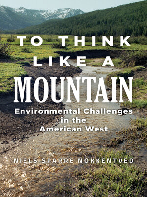 cover image of To Think Like a Mountain